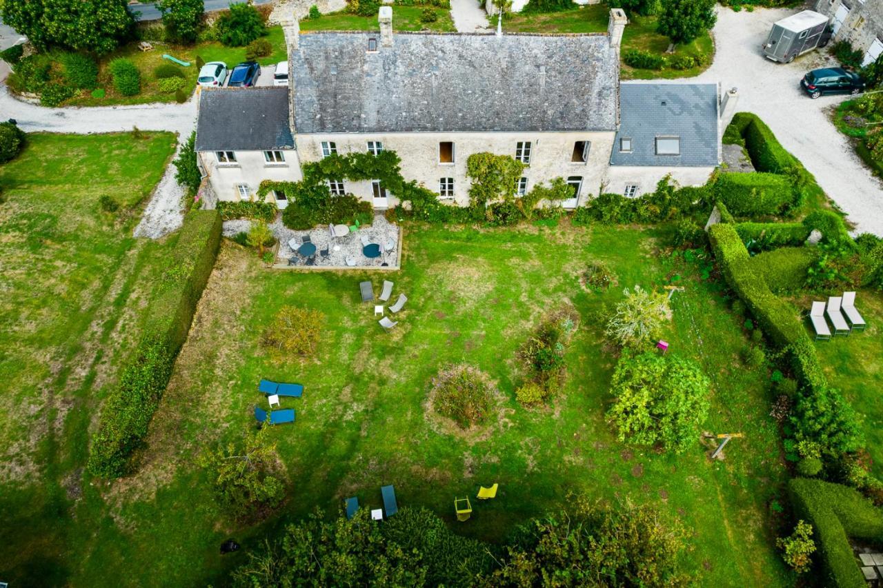 Hotel Ferme Du Loucel Colleville-sur-Mer Esterno foto